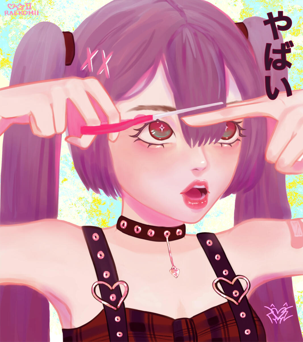 やばい (oh no), 2022 ⟢ feeling bored? cut your bangs at 3am