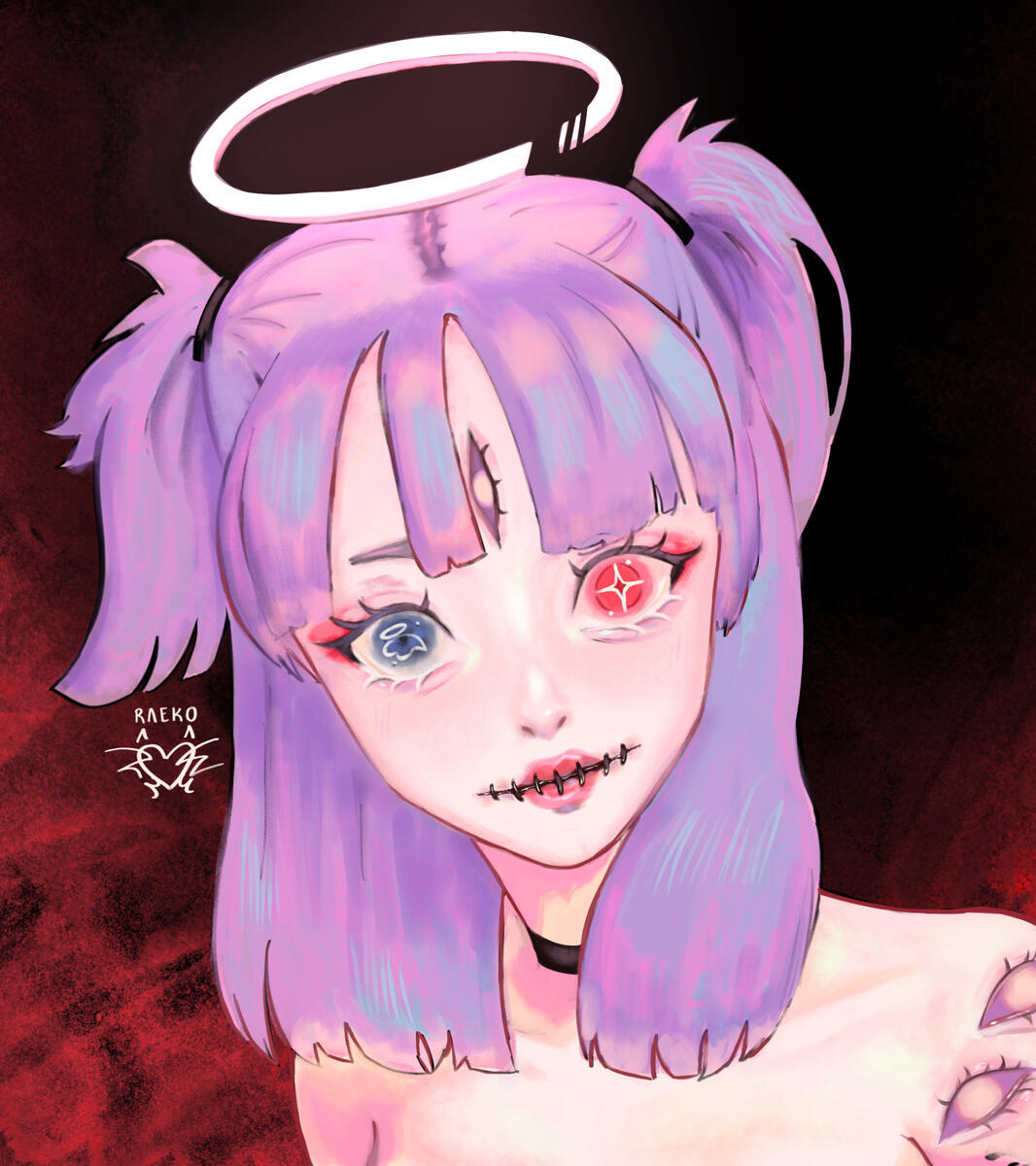 Not your angel, 2022 ⟢ mistaken as an angel, not really a demon, just an entity